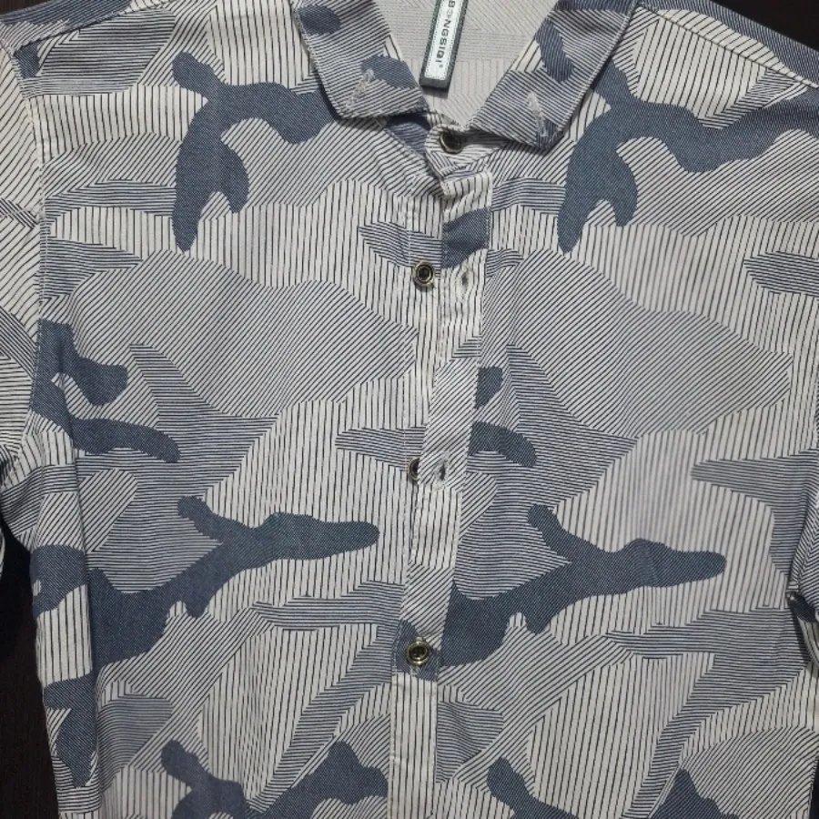 پیراهن پسرانه کتان کش