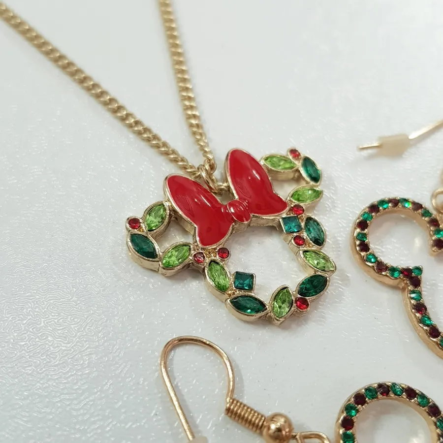 گردنبند گوشواره میکی موس