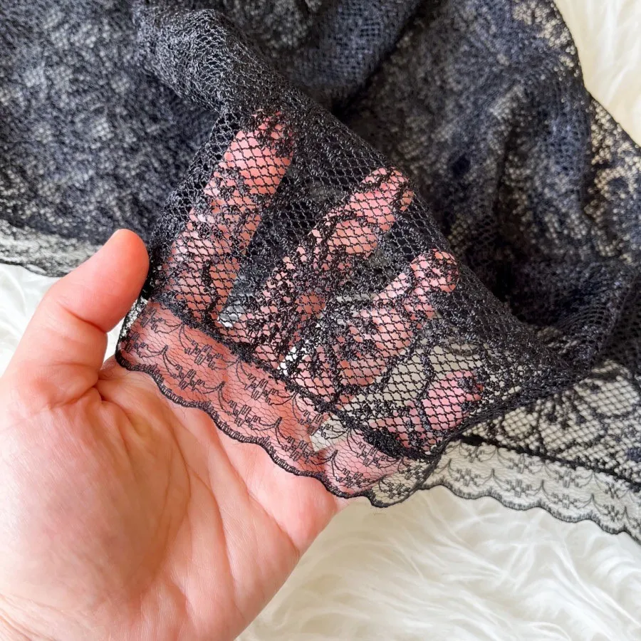 اسکارف دانتل مشکی