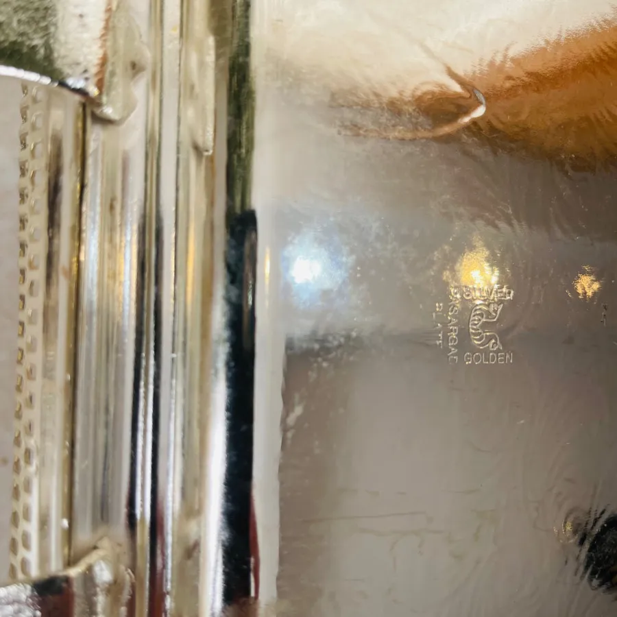 سینی آبکاری قدیمی