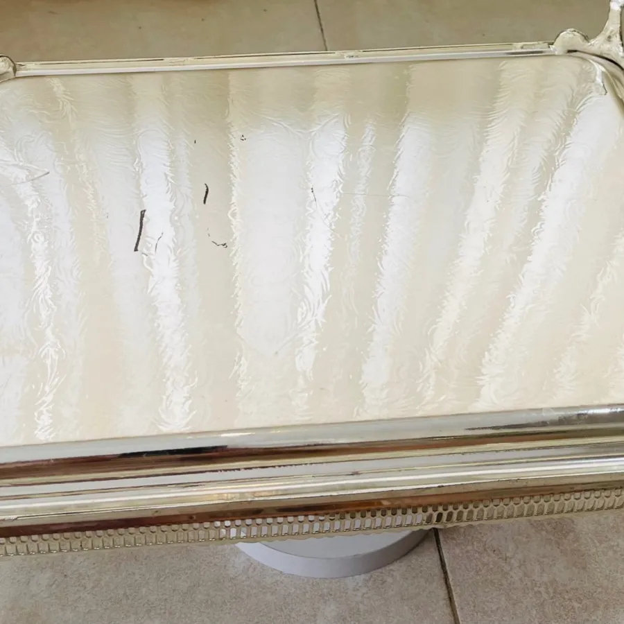 سینی آبکاری قدیمی