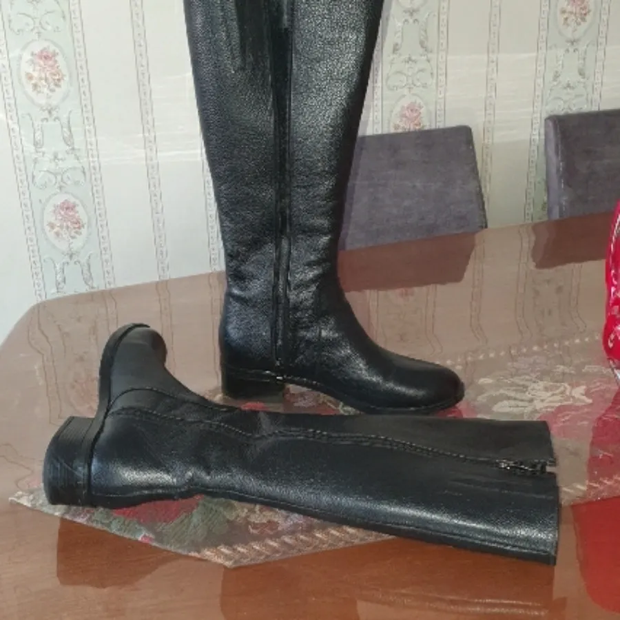 بوت نوین چرم سایز 38