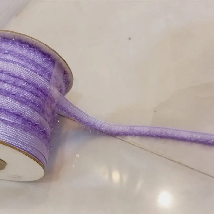 نوار زری دار رنگ بنفش