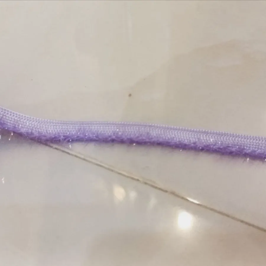 نوار زری دار رنگ بنفش