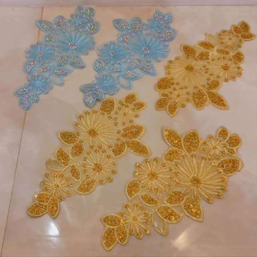 10 عدد تکه دوزی گل 20 سان