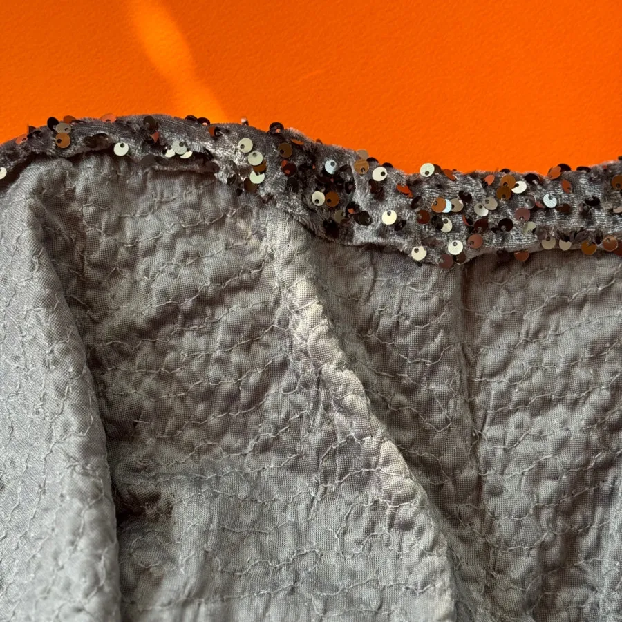 پارچه مخمل پولک دوزی