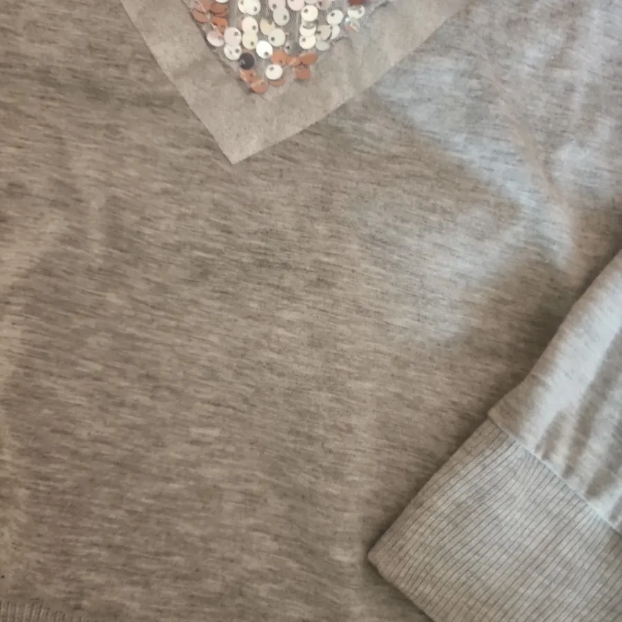 بلوز نخ پنبه قلب طوسی