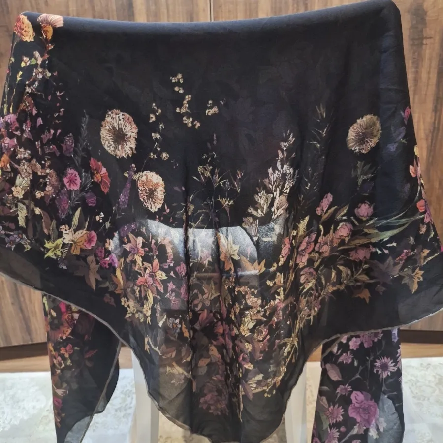 روسری حریر ایتالیایی