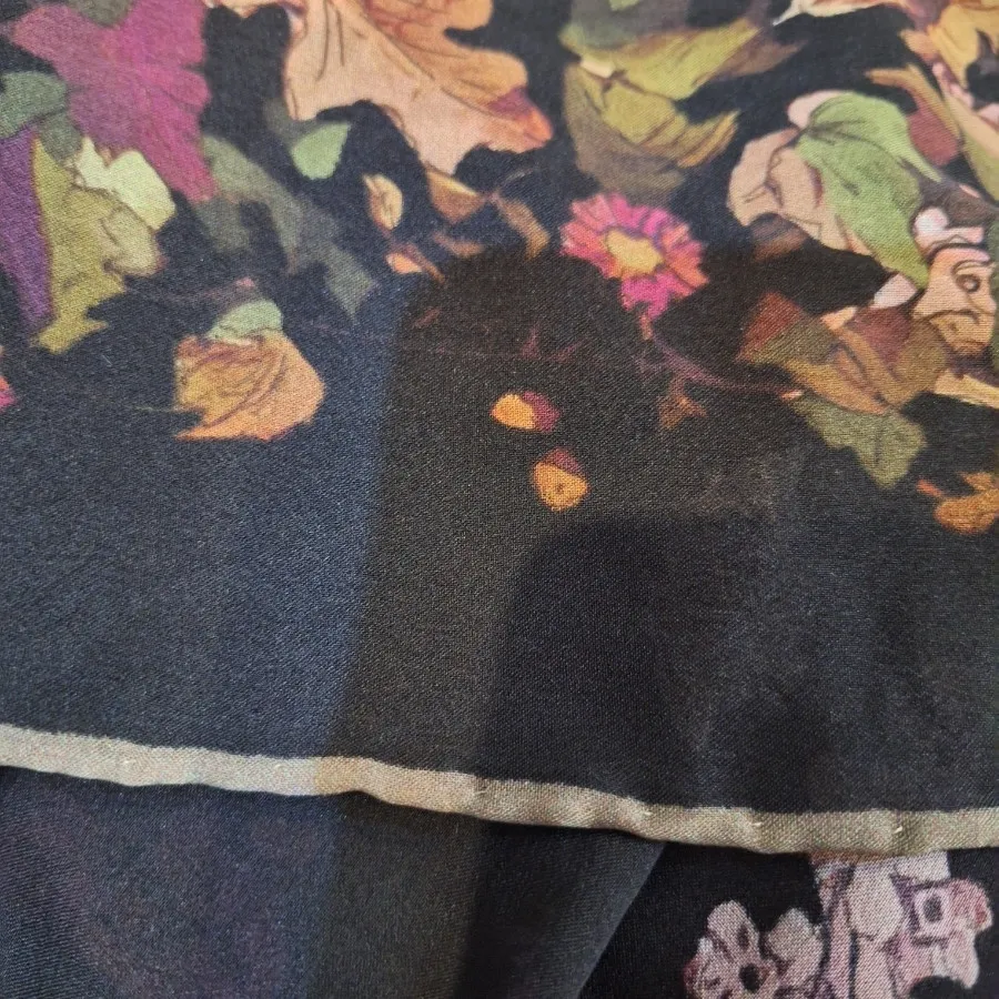 روسری حریر ایتالیایی