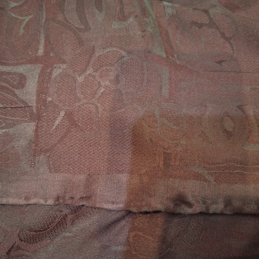 روسری نخ ابریشم ژاکارد