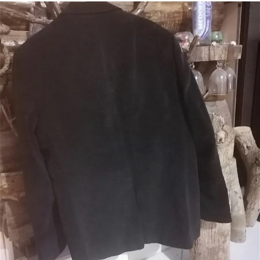 کت مخمل کبریتی مردانه