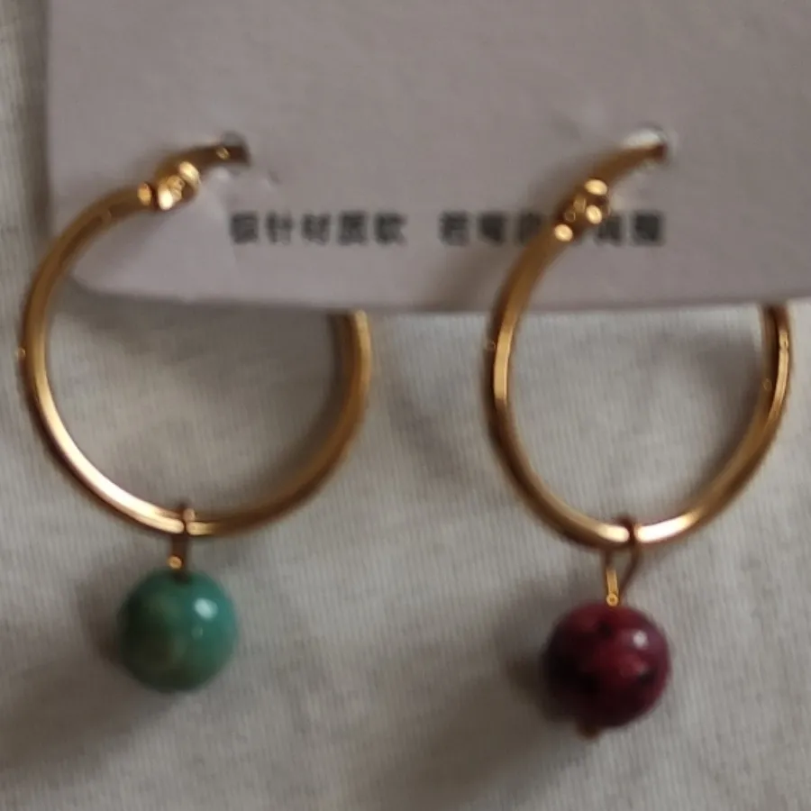 گوشواره حلقه ای کپی طلا