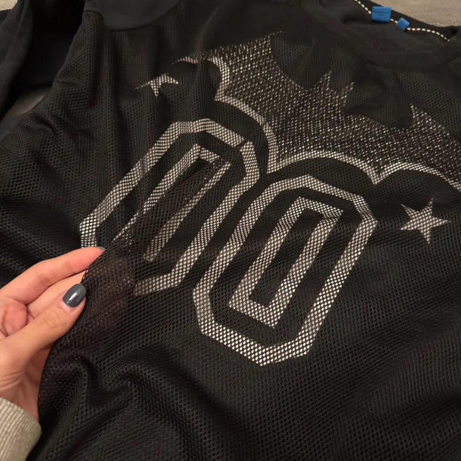 هودی طرح دار مشکی