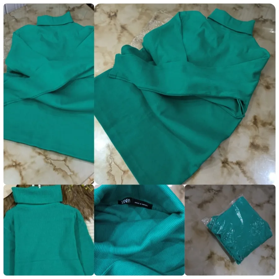 یقه اسکی سبز