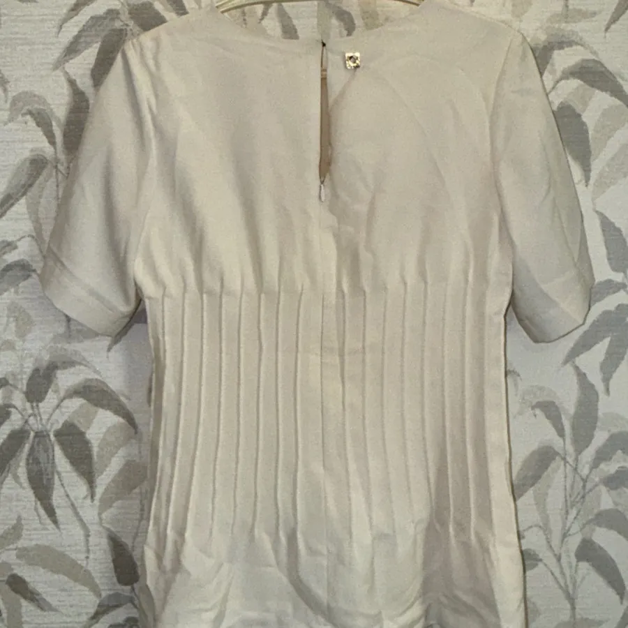 پیراهن کرپ سفید