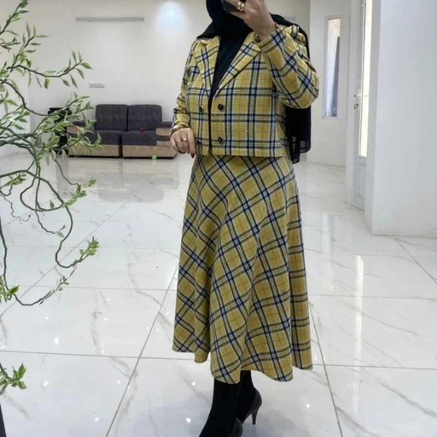 کت دامن پاییزه