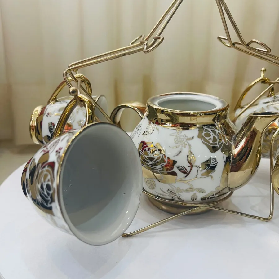 ست قهوه خوری با استند