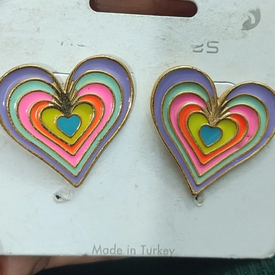 گوشواره قلب وارداتی ترک