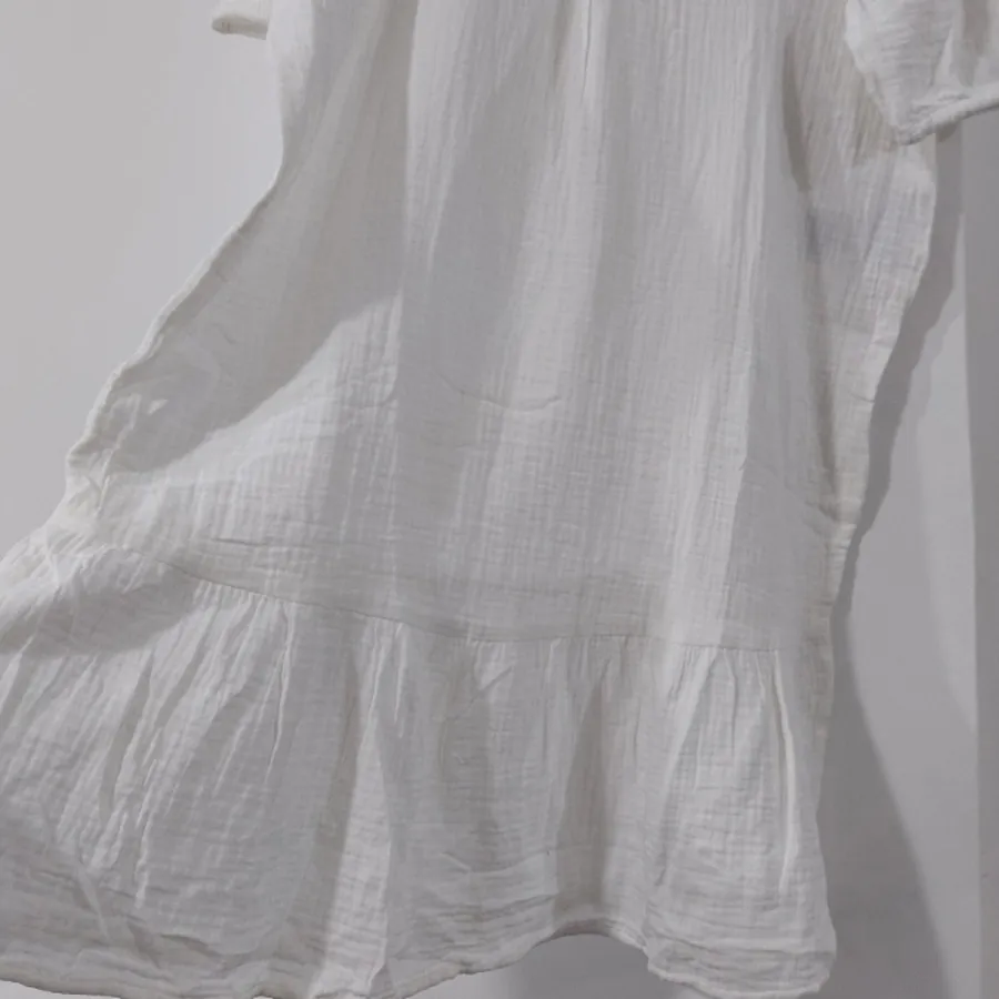 پیراهن موسلین سفید