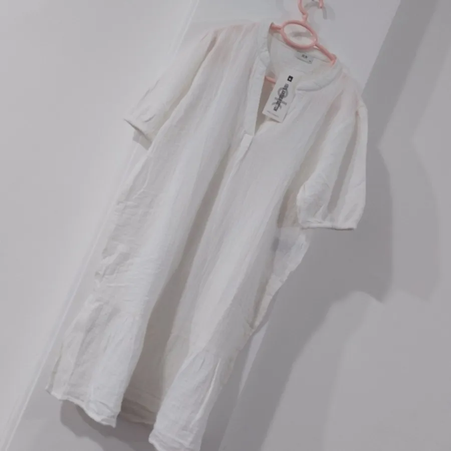 پیراهن موسلین سفید