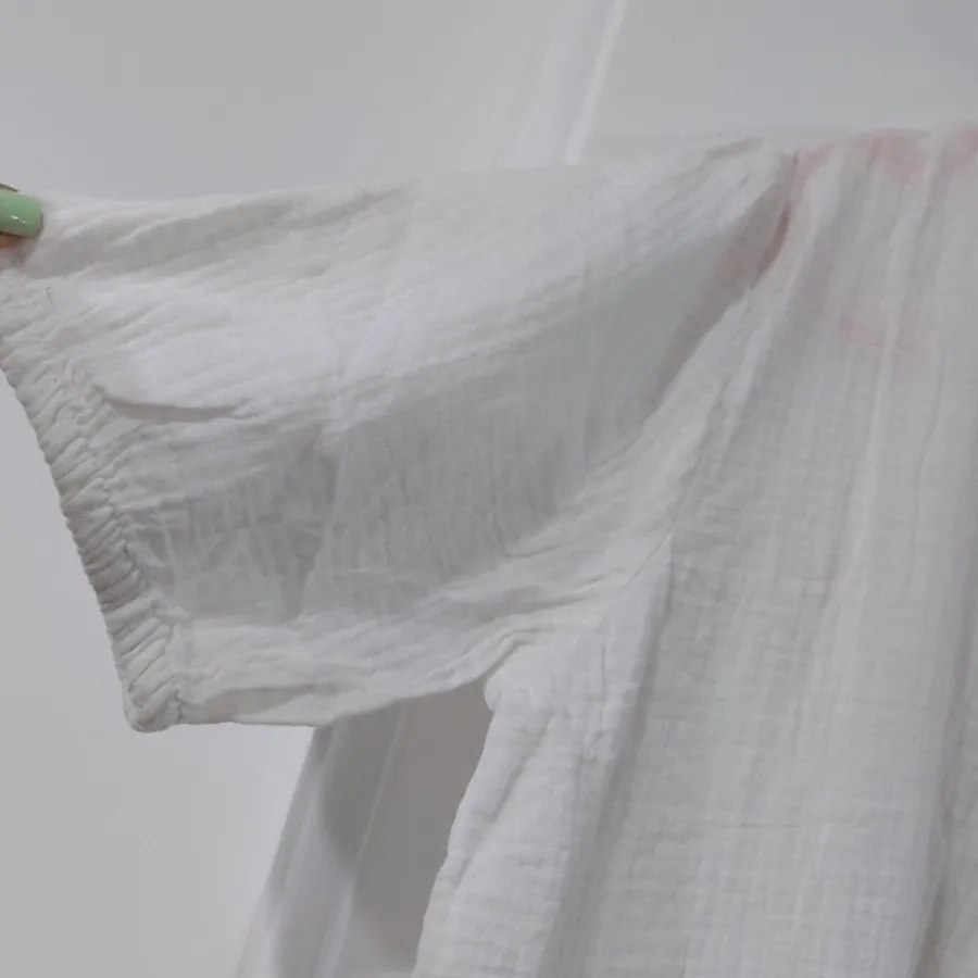 پیراهن موسلین سفید