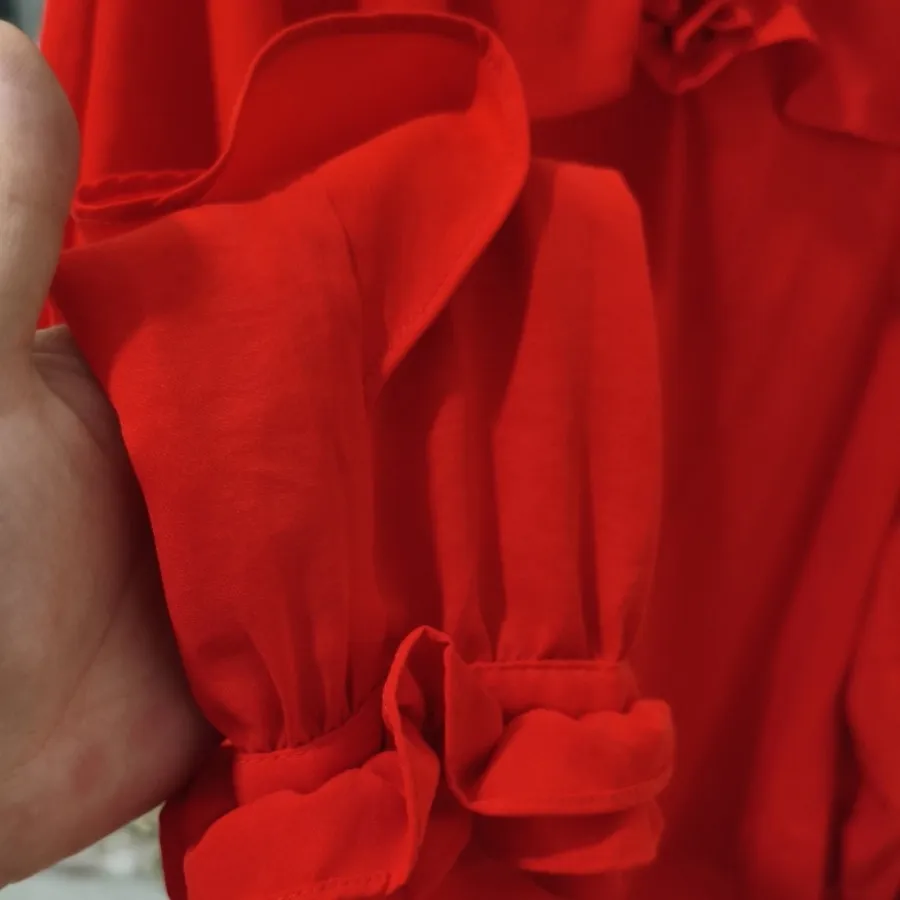 شومیز مجلسی قرمز یلدایی