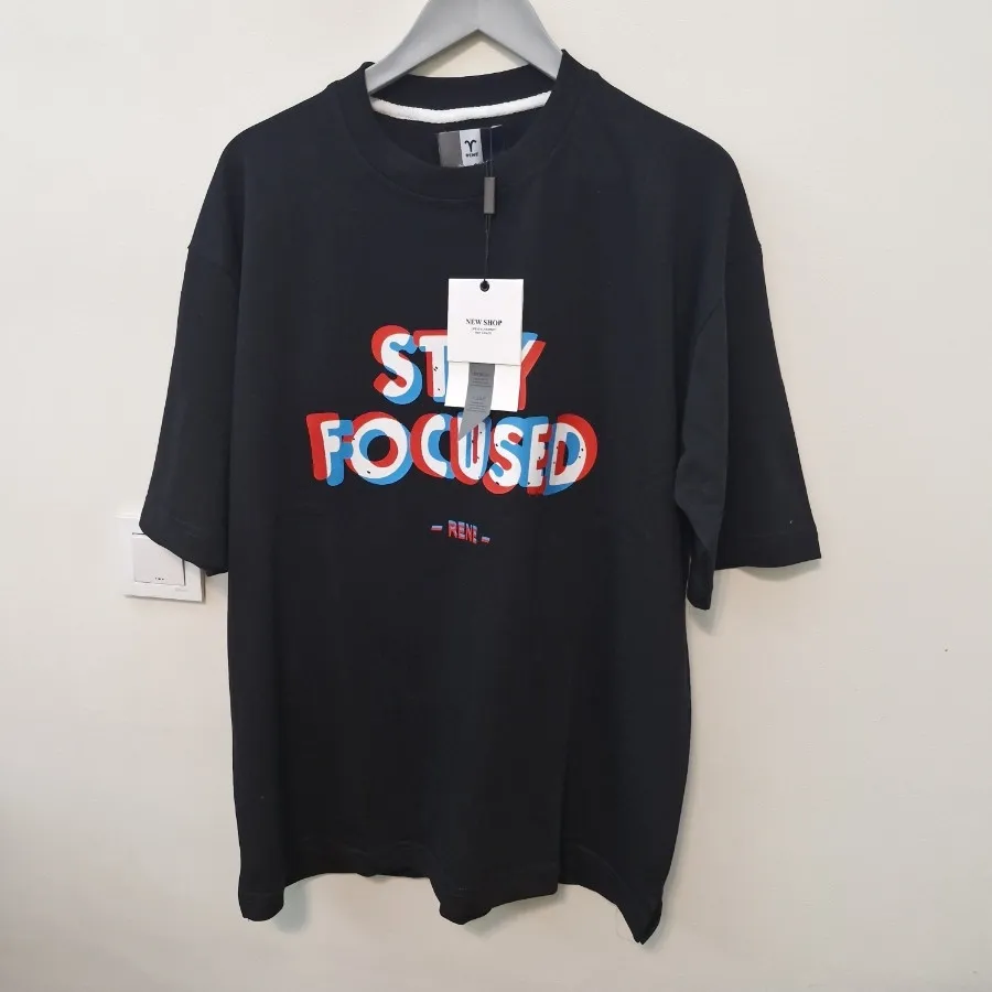 تیشرت یقه گرد چاپی