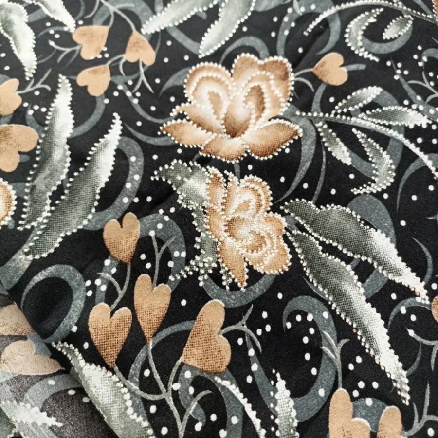 پارچه چادری نقره کوب