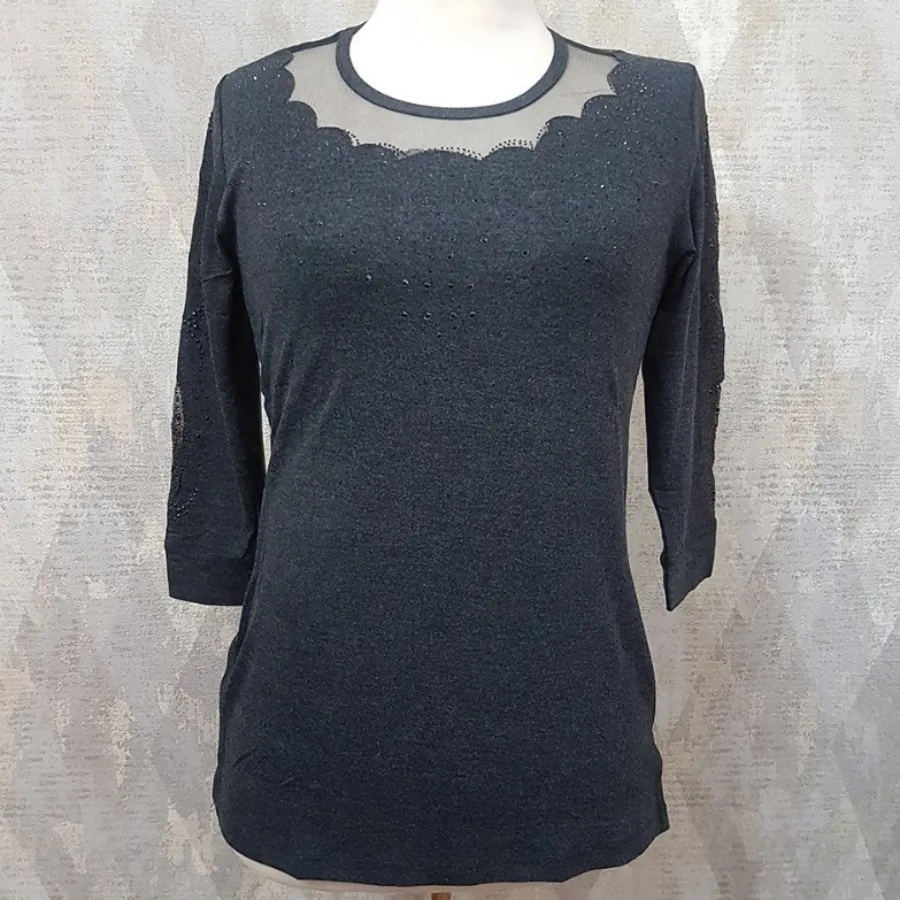 بلوز تریکو آستین سه ربع