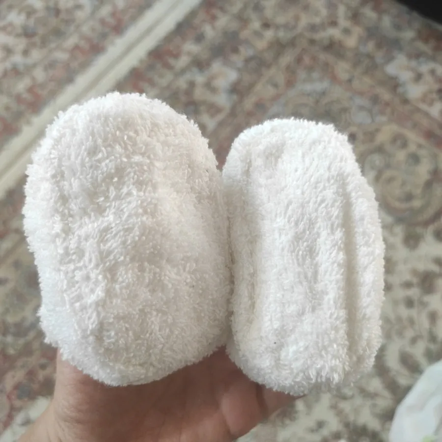 پاپوش حوله ای نوزادی