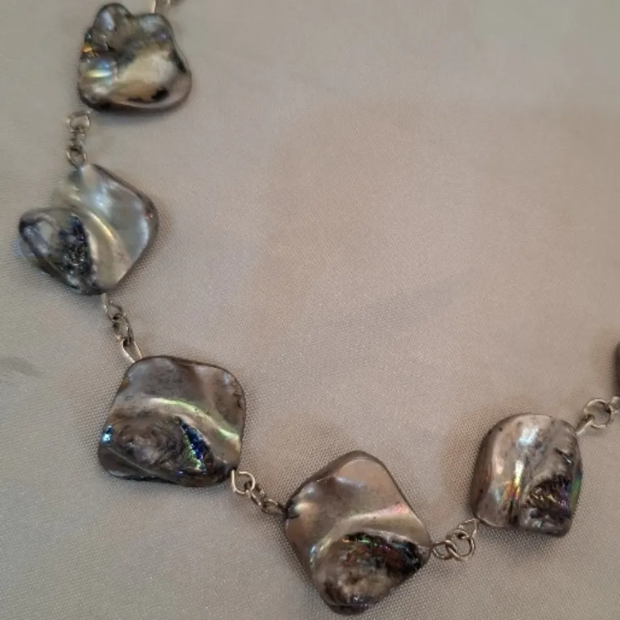 گردنبند صدف طبیعی