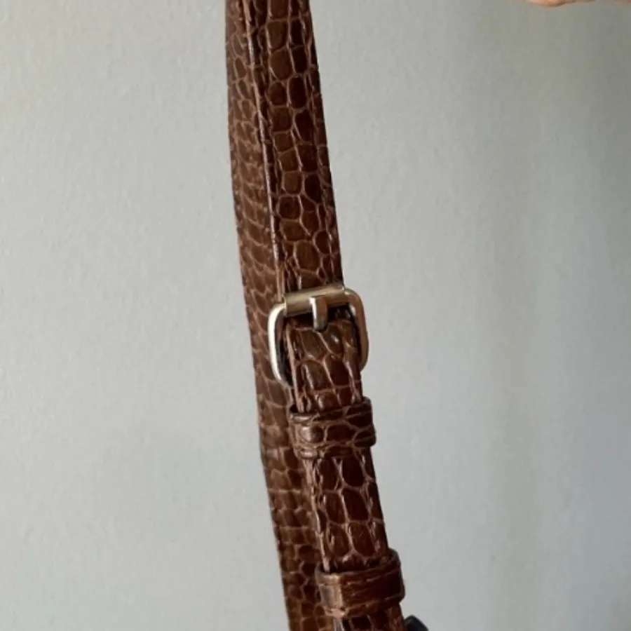 کیف کروکو قهوه ای