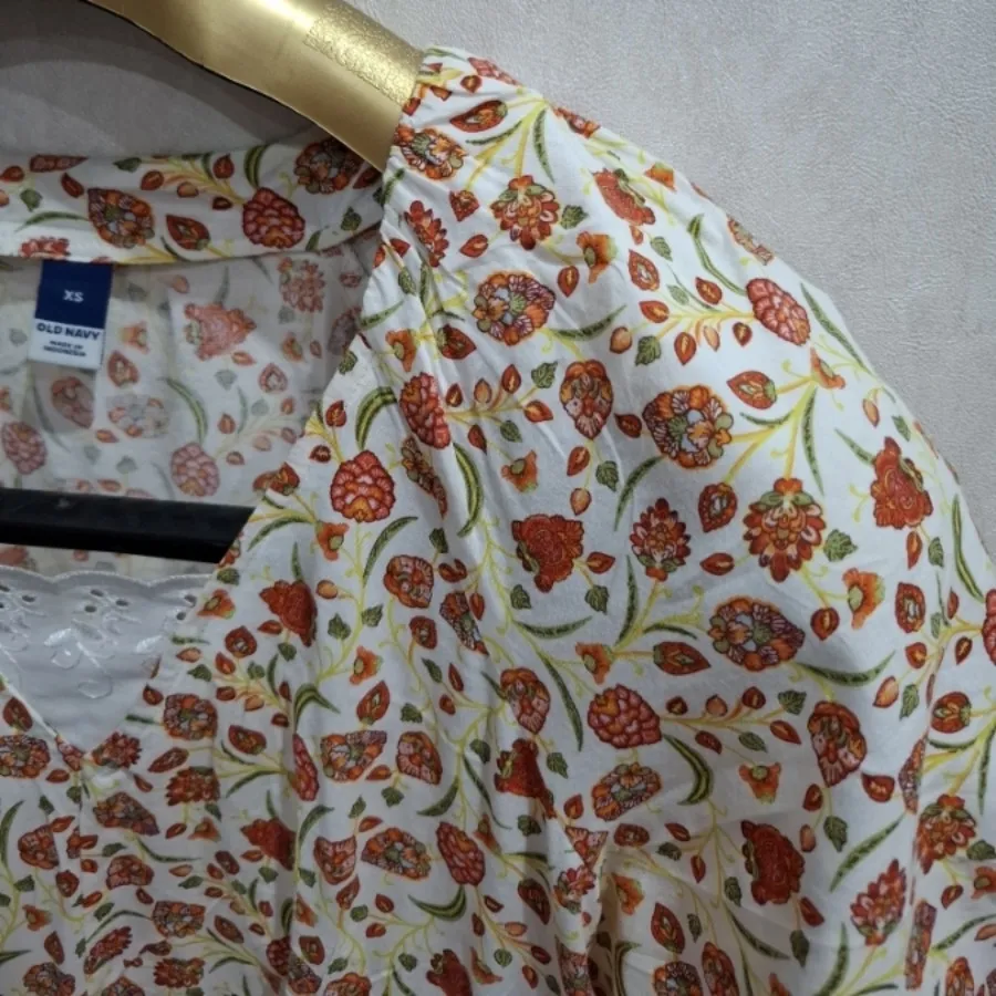 پیراهن بلند فانتزی گل ریز