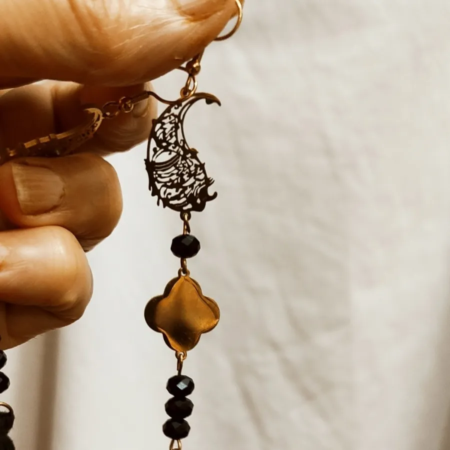 گوشواره هنری سفارشی استیل