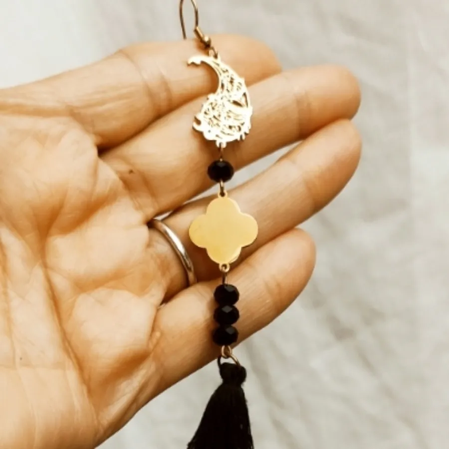 گوشواره هنری سفارشی استیل