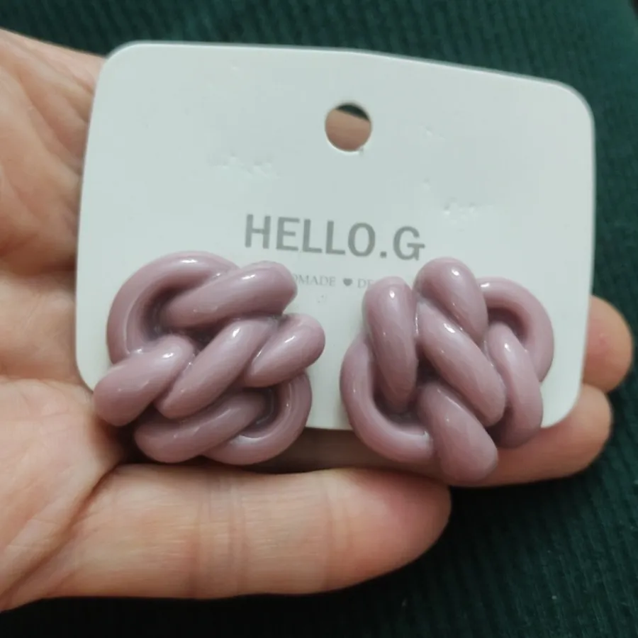 گوشواره گیس بافت زیبا