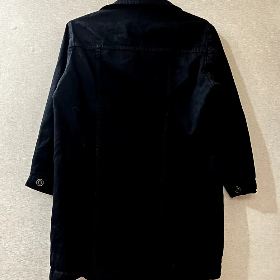 کت جین مشکی بلند