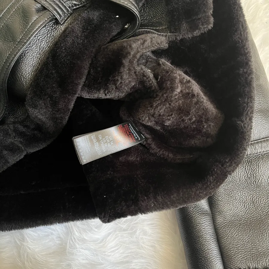 کت چرم بوفالو