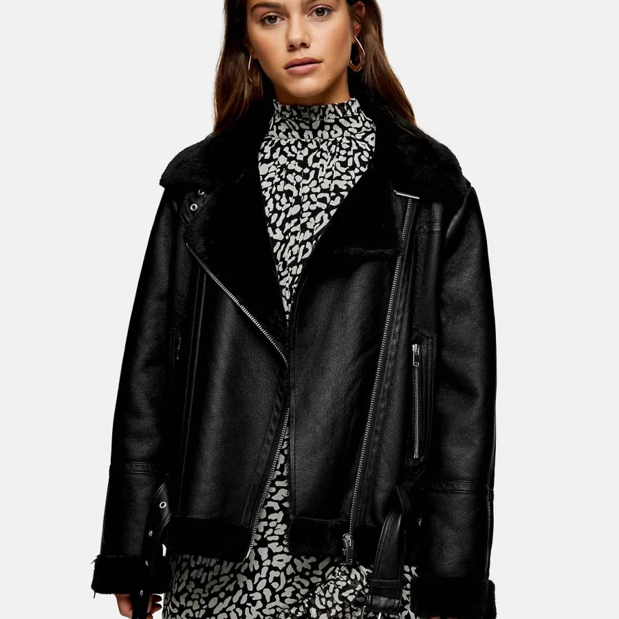 کت چرم بوفالو