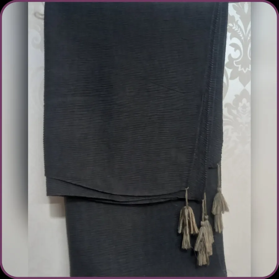 شال برشکا و ساده تک رنگ