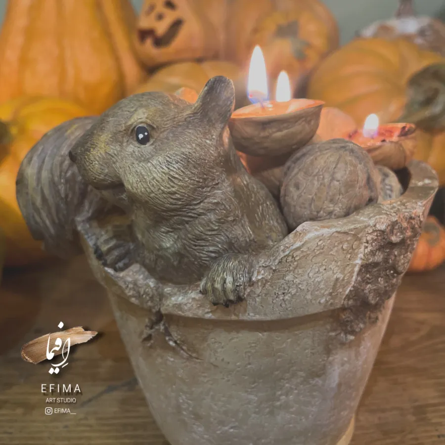 گلدان سنجاب