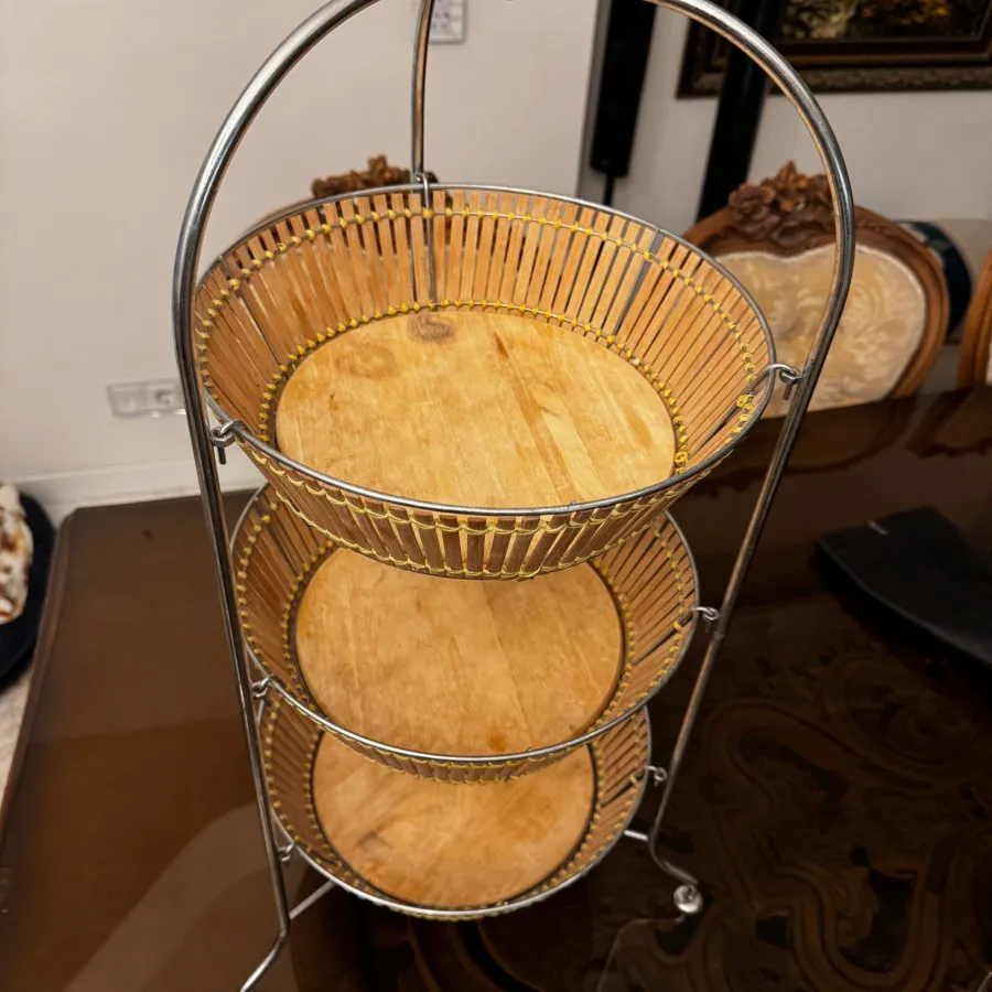 سه طبقه چوب بامبو