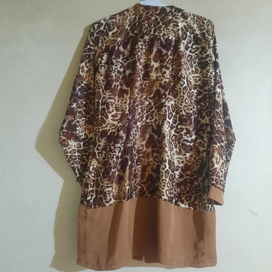 شومیز پلنگی ساتن