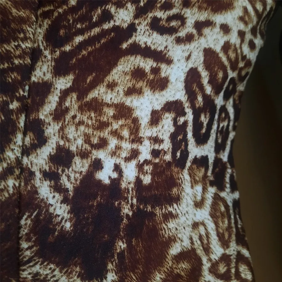 شومیز پلنگی ساتن