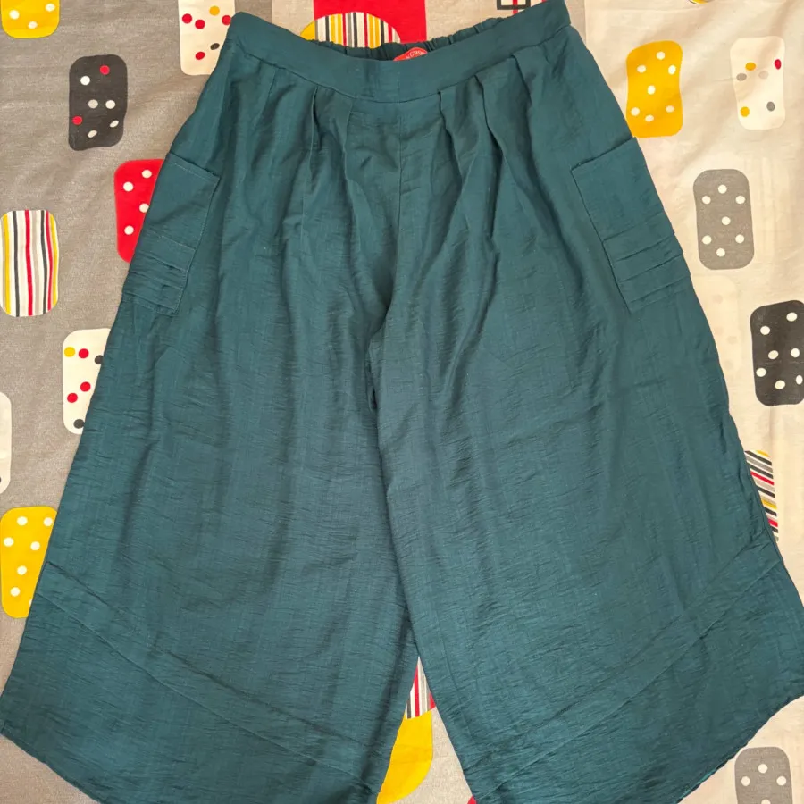 دامن شلوار ی سبز