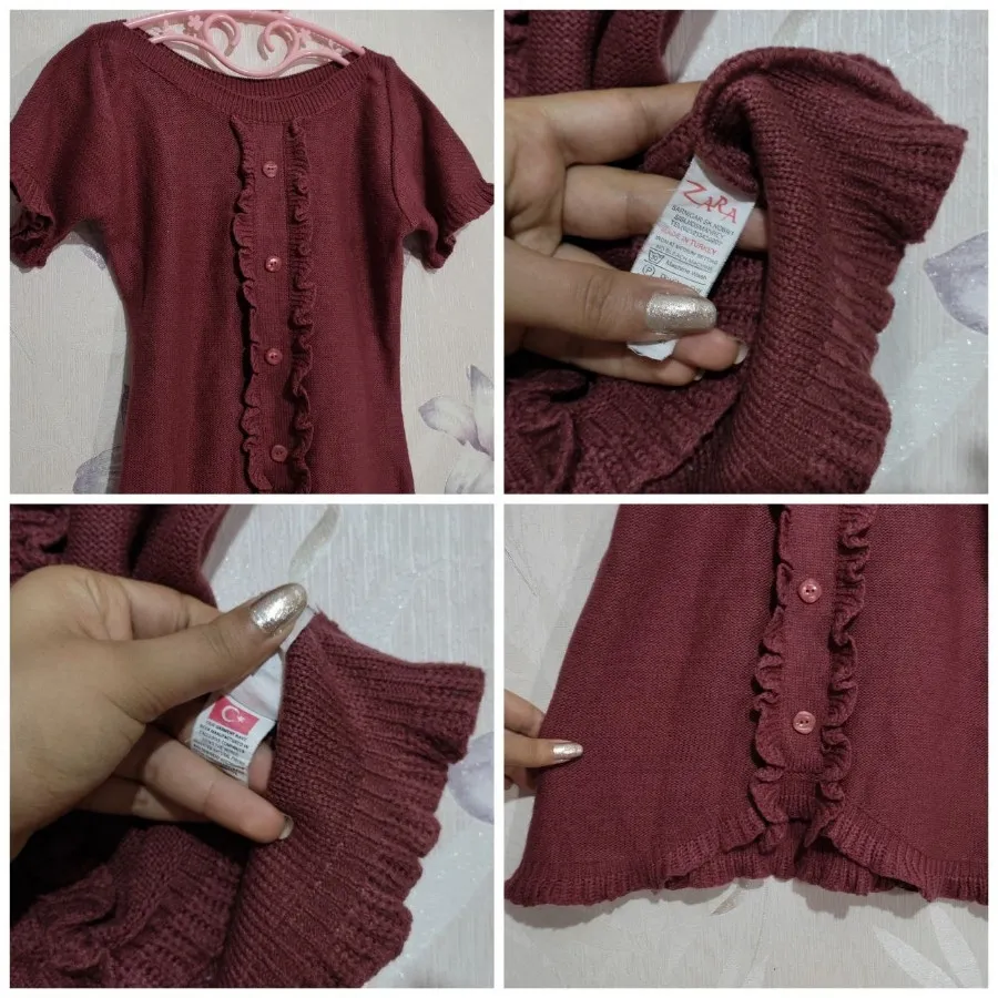 تیشرت بافت zara