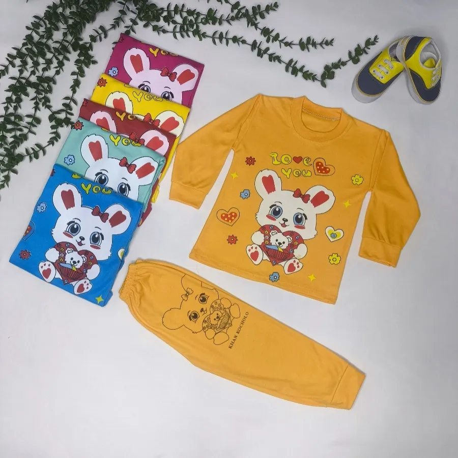 بلوز شلوار طرح خرگوش