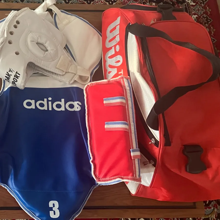 هوگو و وسایل تکواندو