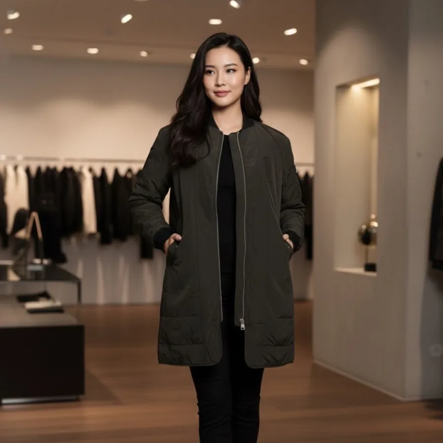 کاپشن اورجینال mango