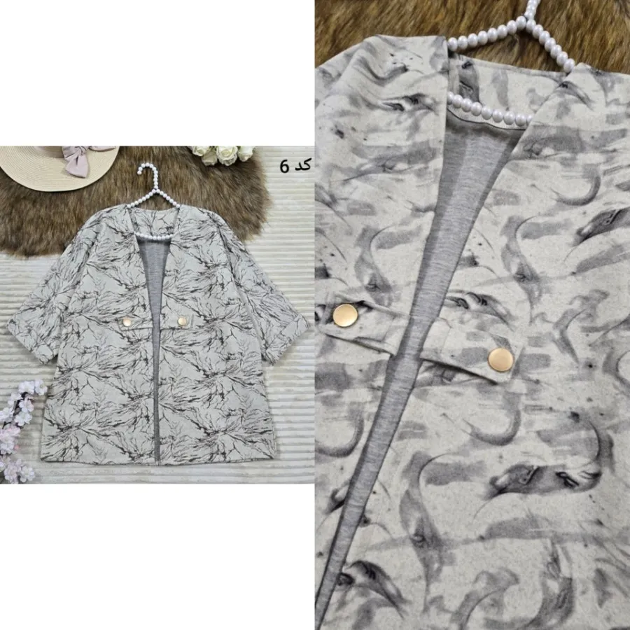 پالتو دو قاپک طرحدار